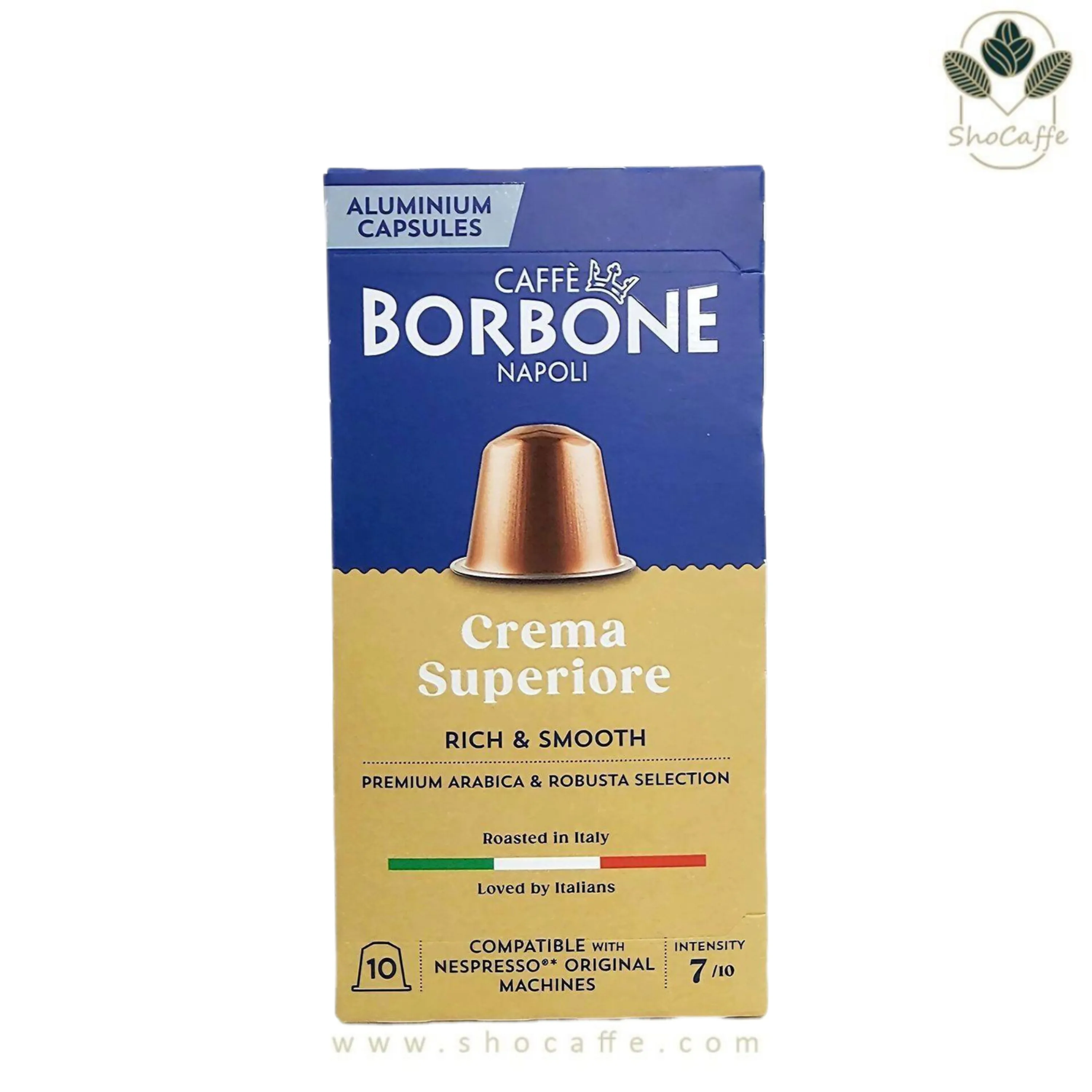 کپسول قهوه نسپرسو بوربن کرما سوپریو Borbone Crema Superiore